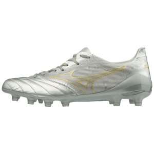 Mizuno Morelia Neo II Beta Mens Football Boots Canada - Silver